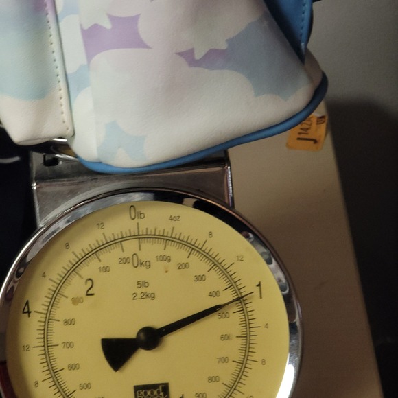 Disney Loungefly Mini Backpack Stitch Clouds Pastel Purple Blue - Picture 9 of 9